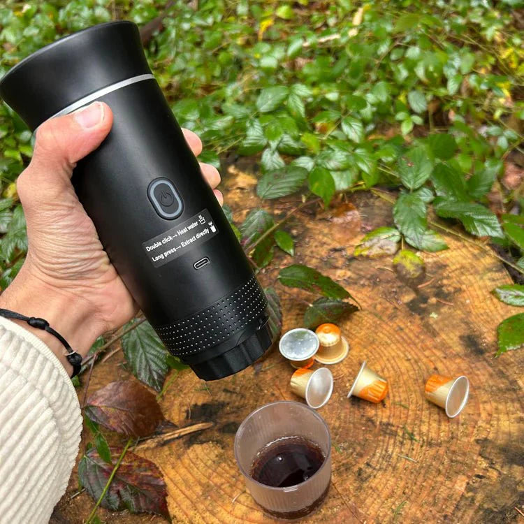 3-in-1 Wireless Portable Coffee Maker – For Car, Home & Travel
